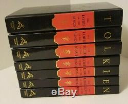 Tolkien Lord of the Rings Millennium Edition HC Set, Houghton Mifflin, 7 Vols