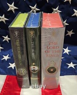 Tolkien Lord of the Rings Silmarillion Hobbit Illustrated Hardcover Deluxe