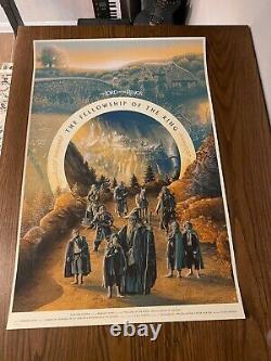 Tom Miatke Lord of the Rings Limited Edition Print Nt Mondo