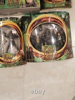 Toybiz Lord of the Rings Figure Lot of 14 NIB collectable incl Cave Troll