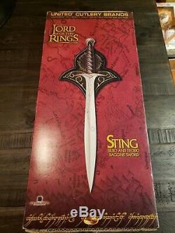 UC1264 United Cutlery Sting, Sword of Frodo & Bilbo Baggins Lord of the Rings