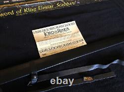 UC1396 Anduril Scabbard Original 2004 Lord Of The Rings United Cutlery