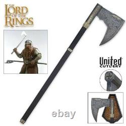 UNITED CUTLERY Lord of the Rings Bearded Axe Of Gimli UC2628 NEW SEALED