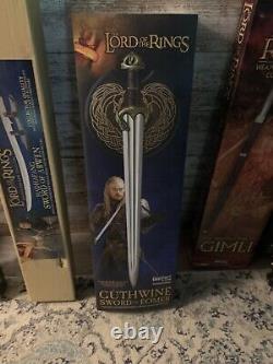 UNITED CUTLERY Lord of the Rings Guthwine The Sword of Eomer with Plaque UC3383