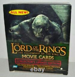 USED Topps Lord of the Rings Fellowship of The Ring Movie Trading Cards 36 PACK