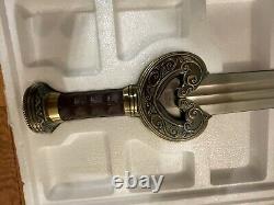 United Cutlery Lord of the Rings Herugrim Sword with Custom Commission Scabbard