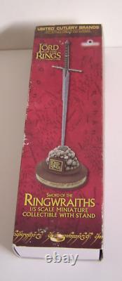 United Cutlery Lord of the Rings LOTR Minature Ringwraiths Sword 1/5 Scale