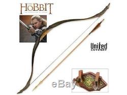 United Cutlery Short Bow and Arrow of Legolas Lord of the Rings UC3070 Hobbit