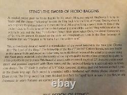 United Cutlery The Lord of the Rings Sting Frodo Bilbo Sword UC1264