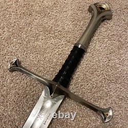United Cutlery UC1380ASLB Lord Of The Rings Anduril Sword Limited Edition withCOA