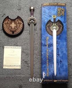 United Cutlery lord of the rings herugrim UC1370