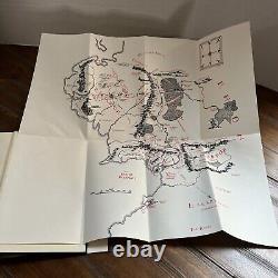 VTG 1965 Lord Of The Rings J. R. R Tolkien Box Set with MAPS Houghton Mifflin 2nd Ed