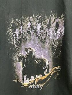 VTG The Lord Of The Rings Fellowship Of The Ring Nazgul Black Rider T-Shirt Sz M