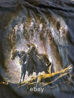 VTG The Lord Of The Rings Fellowship Of The Ring Nazgul Black Rider T-Shirt XL
