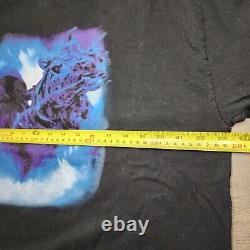 Vintage Lord Of The Rings Black Rider T-Shirt XL Fantasy Goth Y2K 2001