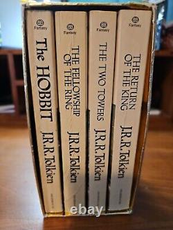 Vintage Lord of The Rings Box Set Gold Foil Box 1973 Ballentine Edition