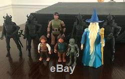 Vintage Lord of the Rings Lot Ringwraith, Gandalf, and more! Knickerbocker 1979