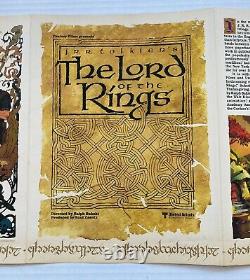 Vintage Original 1978 The Lord of the Rings Moria Movie Poster Ralph Bakshi 00