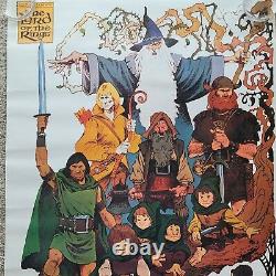Vintage The Lord of the Rings fellowship of the ring 1978 vintage poster