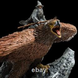 WETA Gandalf the Grey on Eagle Gwaihir Statue Mini Figure Lord of Rings Hobbit
