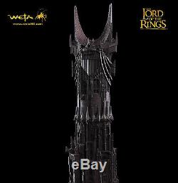 WETA Lord of the Rings Barad Dur Fortress Polystone Diorama NEU OVP