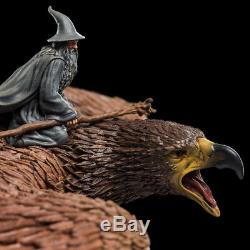 WETA Lord of the Rings NEW Gandalf on Gwaihir Mini Statue Wizard Windlord