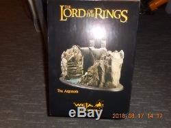 WETA The Argonath statue Lord of the Rings 266/500 Sideshow Environment LOTR
