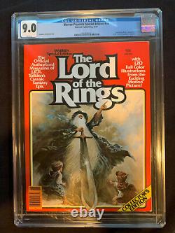 Warren Presents Special Edition The Lord Of The Rings CGC 9.0 6/1979 Tom Jung