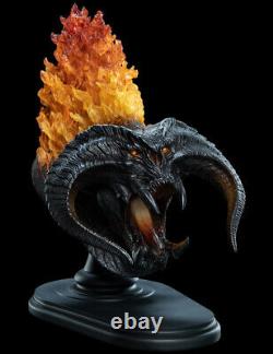 Weta Balrog Bust Demon Shadow Flame Lord of the Rings LED Light Effects Udun