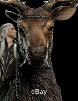 Weta KING THRANDUIL ON ELK Statue The Hobbit Lord of the Rings LotR SEALED