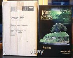 Weta Lord Of The Rings Bag End Diorama Environment New Lotr Hobbit Bilbo Baggins