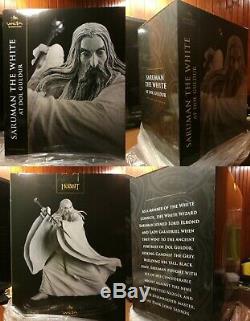 Weta Lord Of The Rings New Saruman At Dol Guldur Limited Statue Lotr