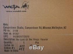 Weta Lord Of The Rings New & Sealed! Faramir Limited Statue N 277 Of 1000 Lotr
