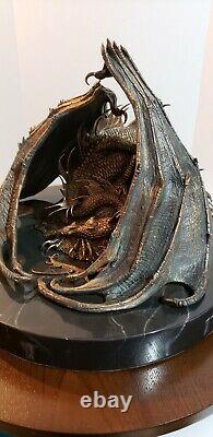 Weta Lord Of The Rings The Art Of John Howe Smaug The Golden Faux Bronze