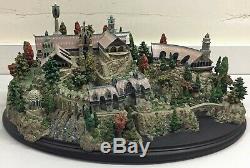 Weta Lord of the Rings Rivendell Environment Statue Hobbit Elf New Rare