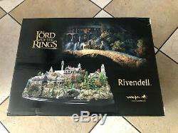 Weta RIVENDELL Large Environment Scene Lord of The Rings Sold Out