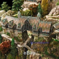 Weta The Lord of the Rings Elf City Rivendell Statue Scene Limited Version Model