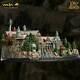 Weta The Lord Of The Rings Elf City Rivendell Statue Scene Version Model New
