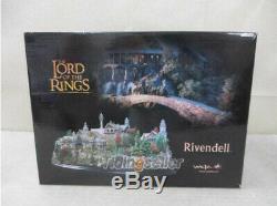 Weta The Lord of the Rings Elf City Rivendell Statue Scene version Model NEW