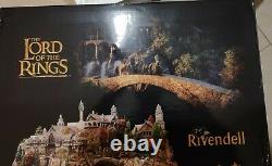 Weta The Lord of the Rings Hobbit RIVENDELL Environment Diorama Statue SOLD OUT
