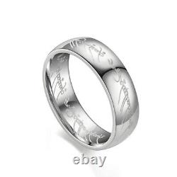 Wholesales 60 Pcs Mix Colors & Size The Lord of the rings Stainless Steel Rings