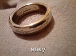 (the One Ring) Lord Of The Rings (14k Plated)